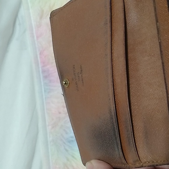 SALE! Authentic Louis Vuitton Monogram Snap Vintage Wallet CA1906 - Picture 12 of 14